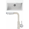 Set Alveus (dřez Atrox 40 White 11 + baterie Siros White 11) SETA25067