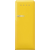 SMEG 51's Retro Style FAB28 chladnička s mraziacim boxom žltá