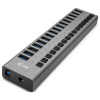 i-tec I-TEC USB 3.0 Charging HUB 16 Port USB kombinovaný hub sivá; U3CHARGEHUB16