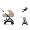 CYBEX Melio Carbon + Cot Travel Set Cloud G Plus i-Size almond beige 2025