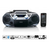 Lenco SCD-720SI - Boombox s rádiem FM/DAB+, CD/MP3/USB/kazeta a Bluetooth