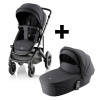 BRITAX Sada kočíka Smile 5Z + hlboká vanička Style, Carbon Black