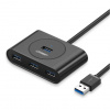 Ugreen 20290 hub USB 3.2 Gen 1 (3.1 Gen 1) Type-A 5000 Mbit/s Čierna (UG20290)