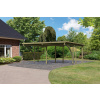 Drevený dvojitý prístrešok / carport ECO 1A Lanitplast