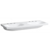 Laufen dvojumyvadlo 120 cm bez přepadu a 3 otvory pro baterii H8140810001581 Varianta: Bílá