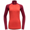 rolák DEVOLD Duo Active Woman Zip Neck beetroot L
