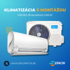 Klimatizácia MIDEA Breezeless 3,5kW MSFAAU-12HRFN8 s montážou