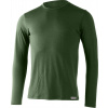 Pánské merino triko LASTING Alan zelené Velikost: 2XL