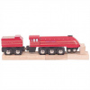 Bigjigs Rail replika lokomotívy Duchess of Hamilton + 3 koľaje