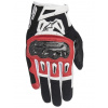 rukavice SMX-2 AIR CARBON , ALPINESTARS - Itálie (červené/černé/bílé, vel. M)