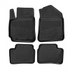 Gumové koberčeky Hyundai i10 2014-2020 - Novline 28 mm okraj černá - ELEMENTA14210210k