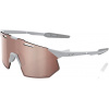 100% Hypercraft SQ - Matte Stone Grey - Hiper Crimson Silver Mirror Lens uni