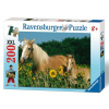 RAVENSBURGER Puzzle Konské šťastie XXL 200 dielikov