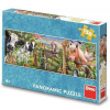 Dino Puzzle Farma panoramic, 150 dielikov