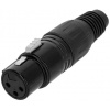 Adam Hall Konektory 4 STAR C XF3 BLK