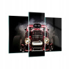 Obrázok na skle 130x100 Hot Rod Circle Auto (Obrázok na skle 130x100 Hot Rod Circle Auto)