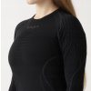 Lyžiarske funkčné tričko UYN čierne s dlhým rukávom veľ. S/M