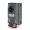 Zásuvka SCAME 32A 3P+N+E 415V IP67 s vyp