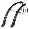 Blatníky SKS RACEBLADE 700C, set predný + zadný, čierne
