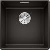 Blanco Subline 400 Silgranitový drez, 43x43 cm, čierna 525988