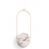 Designové nástěnné hodiny Nomon Colgante Calacatta 90cm
