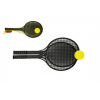 LORI Soft tenis plast čierny + loptička 53cm v sieťke