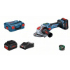Akumulátorová uhlová brúska BITURBO s X-LOCK 125mm Bosch GWX 18V-15 SC 06019H6501