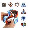 ANTISTRESOVÁ MAGNETICKÁ HÁDANKA FIDGET CUBE (MAGNETICKÁ KOCKA FIDGET CUBE ANTISTRESOVÁ MAGNETICKÁ KOCKA MODRÁ PUZZLE MAGICKÁ KOCKA)