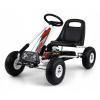 Milly Mally Gokart na pedále Thor White Biely Veľké kolesá nafukovacie do 30 kg
