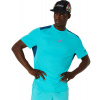 Pánske tričko Asics Padel Court Short Sleeve - Modrý (XL)