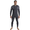 Tričko BAUER S22 ELITE SEAMLESS BL TOP GRY - SR S/M