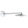 Grohe Rainshower Horná sprcha Duo 360, 2 prúdy, sprchové rameno 45 cm, mesačná biela 26254LS0-GR
