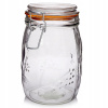 Sklenený pohár so sponou Vintage Tragar 1,5 l