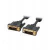 Kábel C-TECH pripoj DVI-DVI, M/M, 1,8m DVI-D, dual link (CB-DVI-18-B)