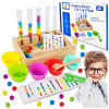 XL SADA 81EL DREVENÁ SKLADAČKA MONTESSORI SENZORICKÁ HRA HRAČKA NA TRIEDENIE GULIČKY