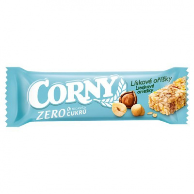 Corny Zero lieskové oriešky 20 g, liesk. oriešky