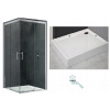 NOVELLINI CABINA KALI AH 80X70 Sprchová vanička CITY SIPHONE (NOVELLINI CABINA KALI AH 80X70 Sprchová vanička CITY SIPHONE)