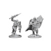 Dungeons & Dragons Nolzur's Marvelous Miniatures - Death Knight & Helmed Horror 2-pack, 4 cm