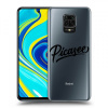 Picasee silikónový prehľadný obal pre Xiaomi Redmi Note 9 Pro - Picasee - black