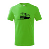 Vlak 152 - Tričko detské bavlnené - 104-110cm / 3-4 roky ( Apple Green )