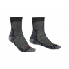 Bridgedale Hike Ultra Light T2 Merino Performance Crew pánské ponožky black - XL (12+) / EU 48+ / 29+ cm
