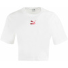 Detské tričko Puma Girl Croppred Tee White|164