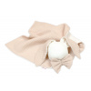 Baby Nellys mušelínový maznáčik prítulníček Nature Zajačik béžový/smotanový