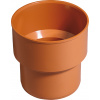 OSMA KG odpadová / kanalizačná prechodka liatina / PVC DN 110 - dĺžka 129 mm - KGUG