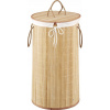 Koš na prádlo Zeller Bamboo, světle hnědý, 55 litrů, světle hnědý, ZELLER