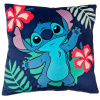 Polštář Lilo a Stitch Aloha modrý 40x40cm