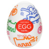 TENGA Egg Keith Haring Street - pouličný masturbátor vajíčko (1 ks)