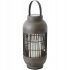 Solárne svietidlá - Solárna lampa Stĺpec Rattan Saska Garden 43cm (Solárne svietidlá - Solárna lampa Stĺpec Rattan Saska Garden 43cm)