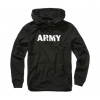Brandit Mikina s kapucňou Army, čierna - 3XL