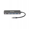 D-Link DUB-2333 USB-C Hub with HDMI and 3x USB3.0, mini docking station (DUB-2333)